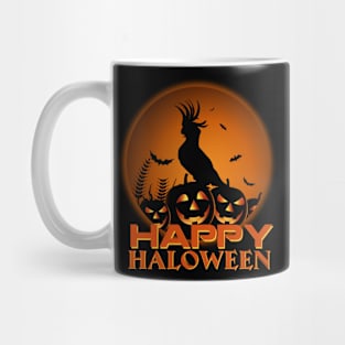 Parrot Pumpkin Happy Halloween Costume Funny Gifts Mug